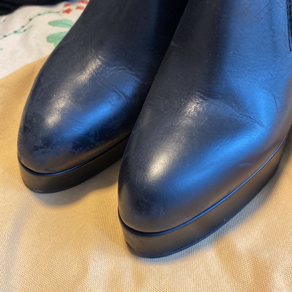 Acme leather tassel platform booties SZ 39 - Picture 8 of 8